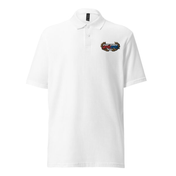 HFOG Logo Unisex pique polo shirt (Light) - Image 2