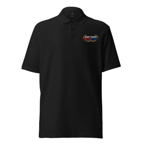 HFOG Logo Unisex pique polo shirt (Dark)